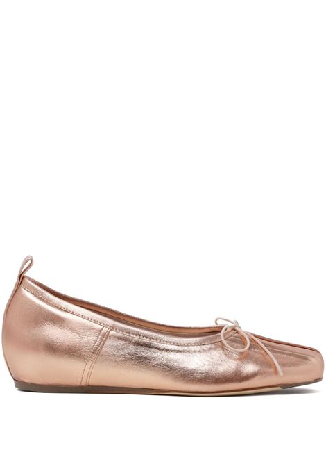 Rose gold  ballerina shoes Simone Rocha - women